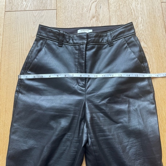 Aritzia Babaton Command Vegan Leather Pant in Black - 2 - Picture 15 of 17
